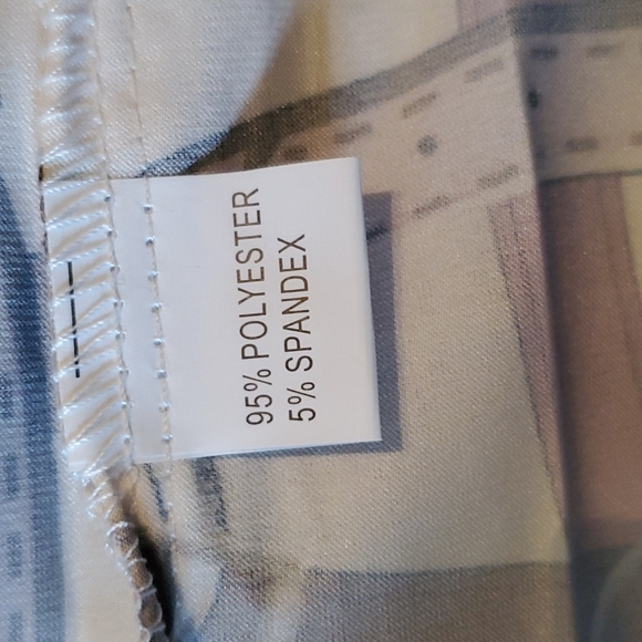 Baroque Print Wrap Dress - Picture 8 of 8